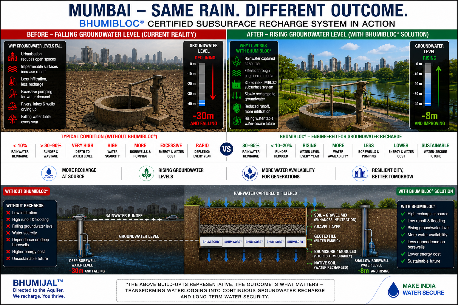 Borewell Ground Water Level — The Declining Reality