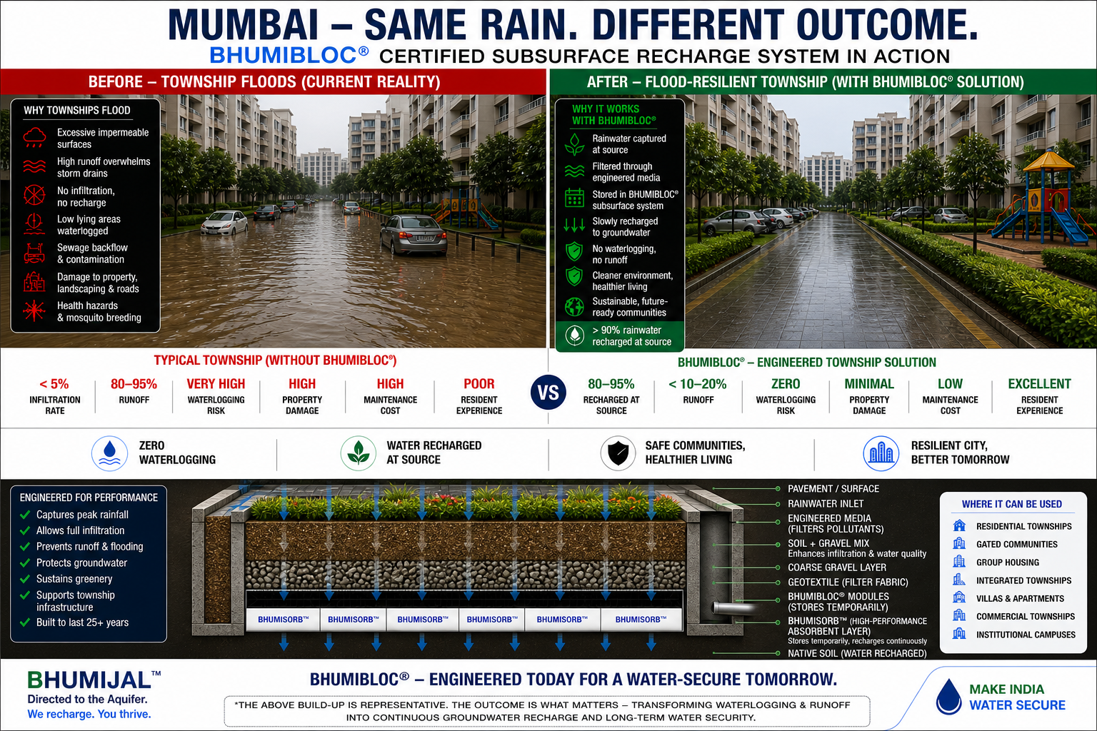 Township Development — Groundwater Recharge at Scale